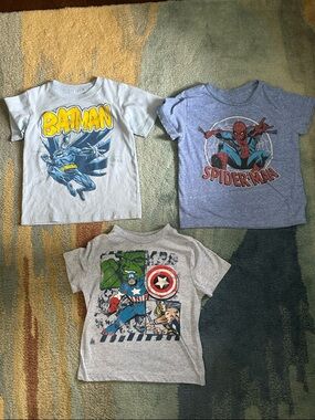 Marvel Kids T-Shirt Bundle - all 3t
